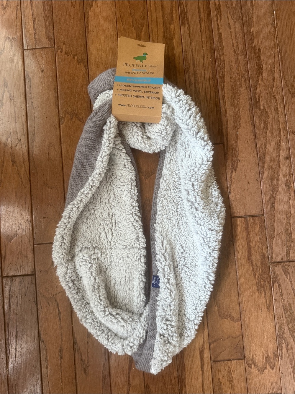 Properly Tied Infinity Scarf